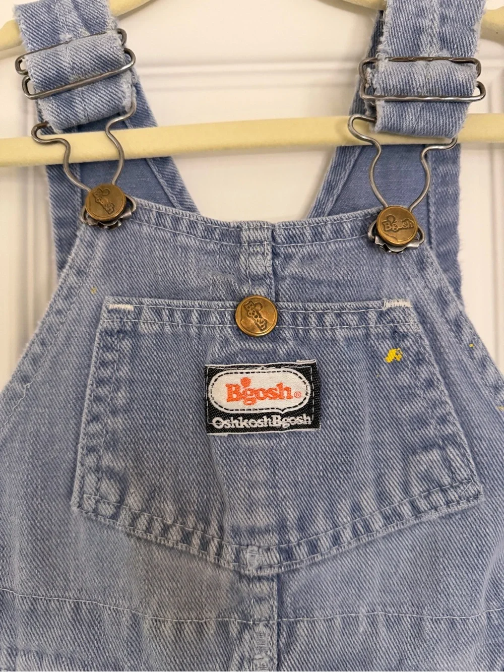 Vintage Oshkosh Toddler Overalls from the 70s